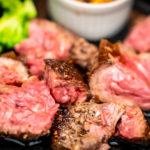 北海道産牛ヒレ肉のステーキ